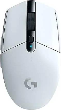 Logitech G G305 LIGHTSPEED Wireless Gaming Mouse for Laptop, PC, Mac, White | HERO 12K Sensor, lightweight, 6 programmable buttons, 250h battery life, on-board memory, wireless mouse for laptop, pc & mac