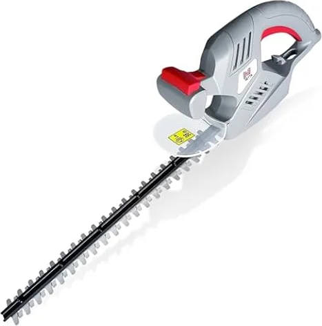 NETTA 500W Corded Hedge Trimmer & Electric Hedge Cutter - 50cm Diamond Blade, 16mm Tooth Opening - Ultra-Light 2.6kg tree cutter Machine & Bush Trimmer with 6m Cable & Two-Way Safety Switch