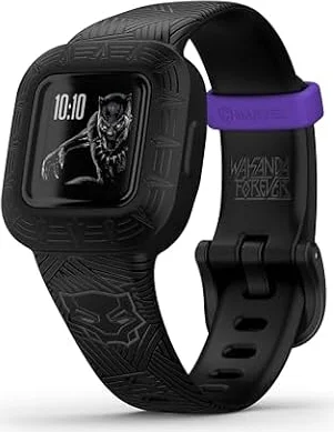 Garmin vívofit Jr.3, fitness tracker for kids, Marvel, Black Panther