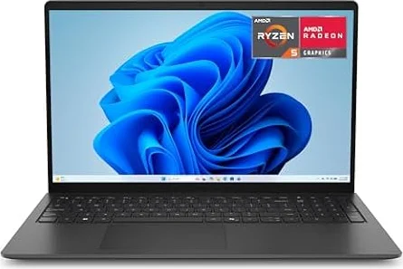 Dell 15 Laptop - AMD Ryzen 5 130, 8GB RAM, 512GB SSD | 15.6'' FHD Anti-Glare Display, AMD Radeon Graphics, Win 11 Home, Copilot Key, QWERTY UK (Power Adapter Sold Separately)