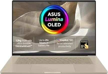 ASUS Zenbook A16 OLED UX3607OA CoPilot+ Laptop | 16.0" 3K (2880x1800) OLED screen | Snapdragon X2 Elite X2E-94-100 | 48GB LPDDR5X RAM | 1TB PCIe SSD | UK Backlit Keyboard | Windows 11