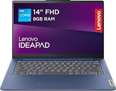 Lenovo IdeaPad Slim 3 | 14 inch Full HD Laptop | Intel Core i3-N305 | 8GB RAM | 512GB SSD | Windows 11 Home | Abyss Blue