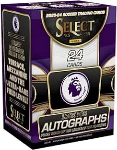 2023-24 Panini Select Premier League Soccer Trading Cards Blaster Box