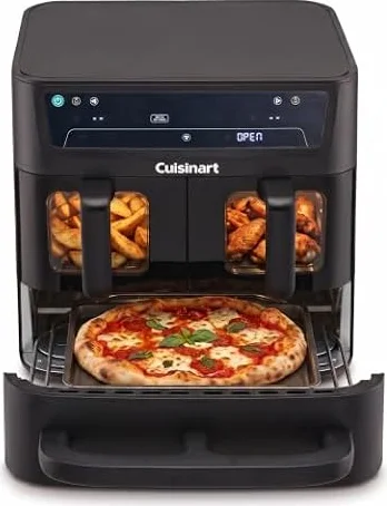 Cuisinart 13.6L Tri Zone Air Fryer & Oven, Dual Basket, PFAS-Free