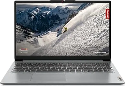 Lenovo IdeaPad 1 | 15 inch Full HD Laptop | AMD Ryzen 5 7520U | 16GB RAM | 512GB SSD | Windows 11 Home in S mode | Cloud Grey