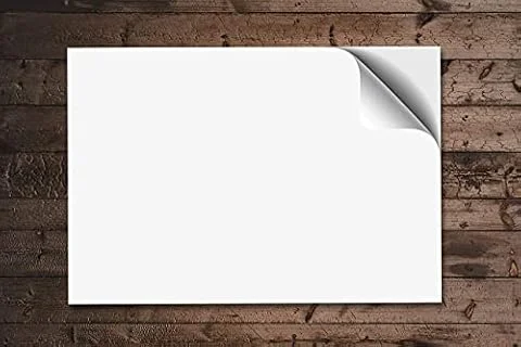 A3 Desk Pad, Plain Paper Pad, Jotter, 50 Tear-Off Sheets, 90gsm