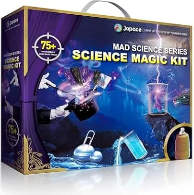 Japace 75+ Magic Kit & Science Kits for Kids, Magic Tricks & Experiments