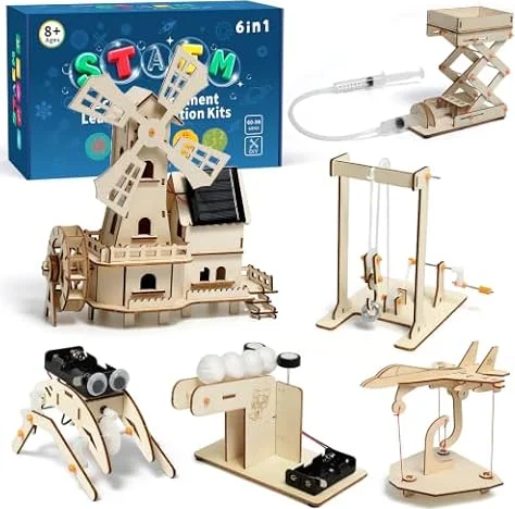 ADUSRIZ STEM Toys Age 8+, Science Experiments for Kid, Science Kit for Kids